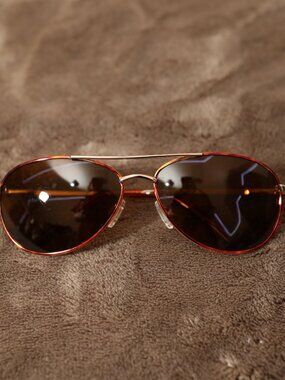 Suncloud Patrol Polarized Sunglasses Gold + Polarized Brown Lens